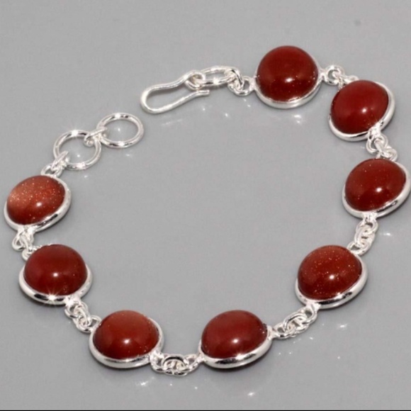 SUNSTONE TOP BRACELET 7.5" - Picture 1 of 5